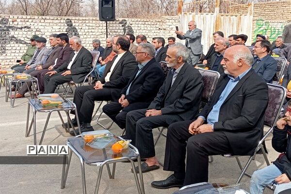 آیین کلنگ زنی و احداث مدرسه ۹ کلاسه در ورامین