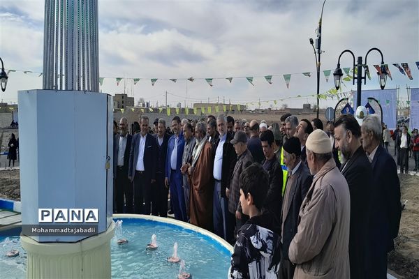 آیین افتتاح پروژه‌های عمرانی شهرداری ریوند به مناسبت دهه فجر
