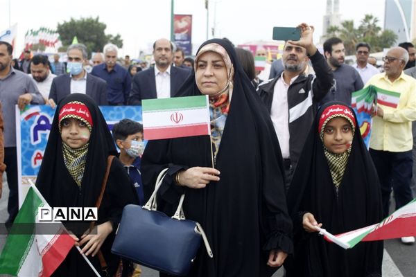 راهپیمایی ۲۲ بهمن در بندرعباس