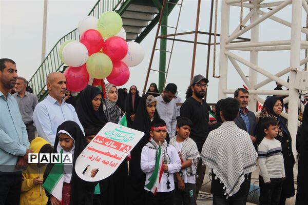 راهپیمایی ۲۲ بهمن در بندرعباس
