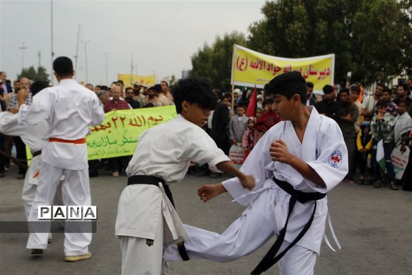 راهپیمایی ۲۲ بهمن در بندرعباس