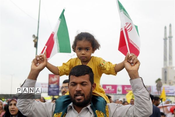 راهپیمایی ۲۲ بهمن در بندرعباس