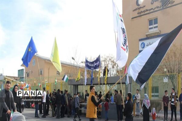 راهپیمایی 22بهمن در شهرستان فردوس