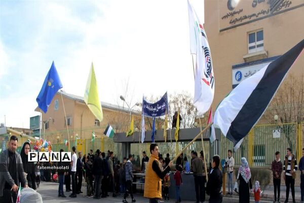 راهپیمایی 22بهمن در شهرستان فردوس