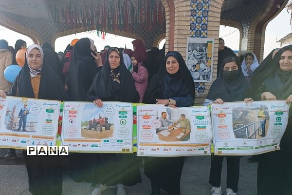 خروش مردم فشافویه در جشن پیروزی انقلاب اسلامی