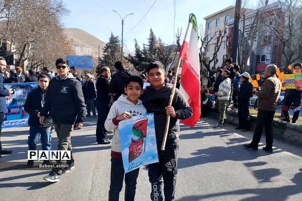 راهپیمایی ۲۲ بهمن در رودهن