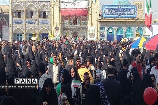 راهپیمایی ۲۲ بهمن در پیشوا