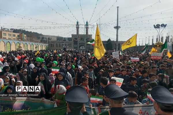 راهپیمایی ۲۲ بهمن در پیشوا