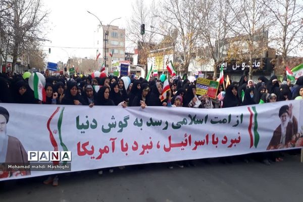 برگزاری راهپیمایی 22 بهمن‌ماه در کاشمر