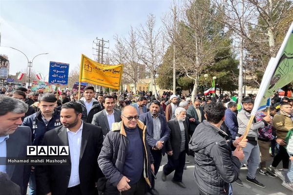 برگزاری راهپیمایی 22 بهمن‌ماه در کاشمر