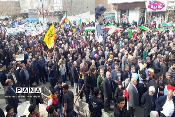 برگزاری راهپیمایی 22 بهمن‌ماه در کاشمر