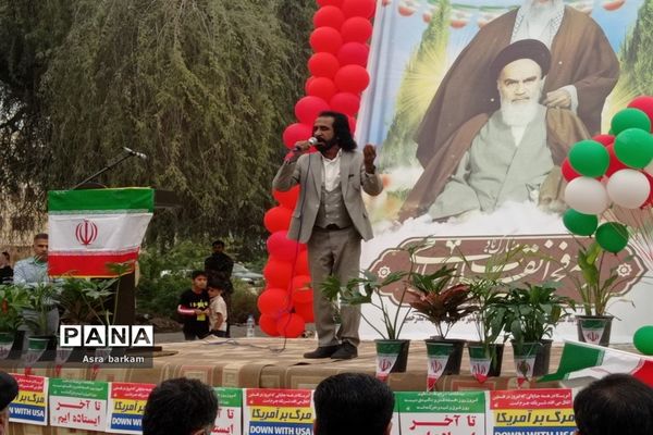 خلق حماسه توسط مردم بندر خمیر