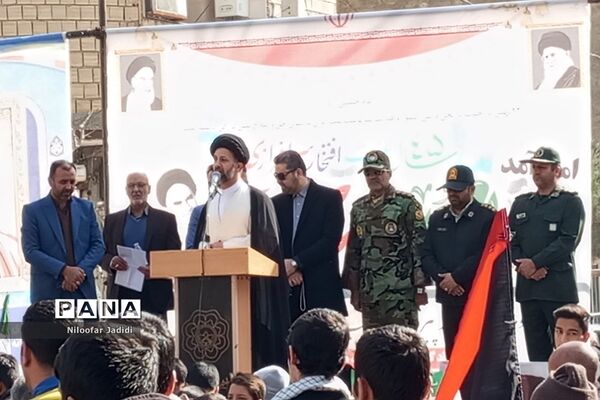 خروش عظیم ملت ایران در راهپیمایی ۲۲ بهمن نصیر شهر