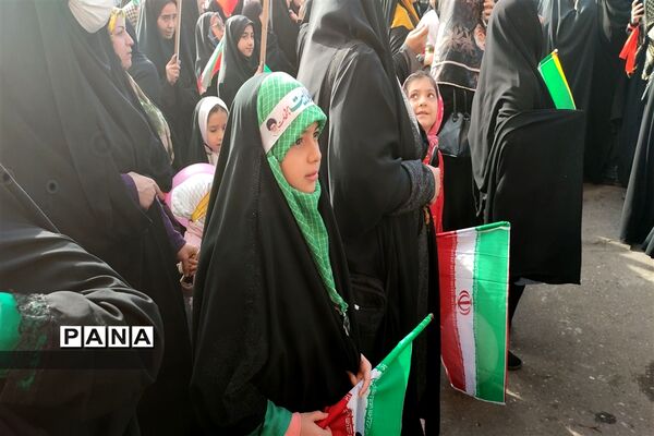 راهپیمایی ۲۲ بهمن در شهرستان قائمشهر