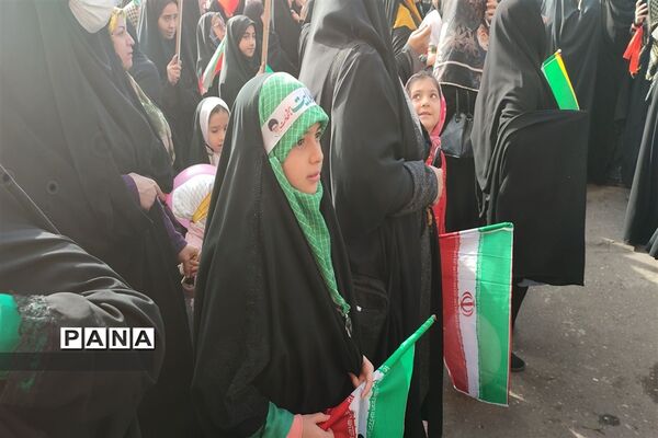 راهپیمایی ۲۲ بهمن در شهرستان قائمشهر