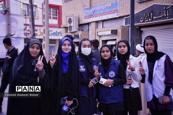 راهپیمایی ۲۲ بهمن در شهرستان زابل
