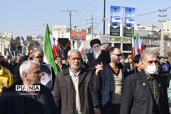 راهپیمایی ۲۲ بهمن شهرستان پردیس