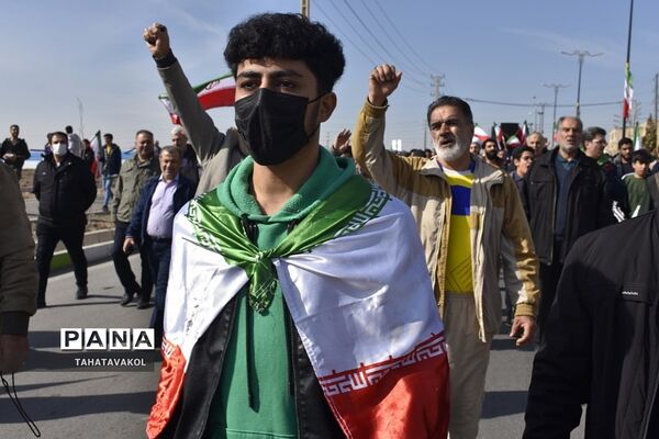 راهپیمایی ۲۲ بهمن شهرستان پردیس