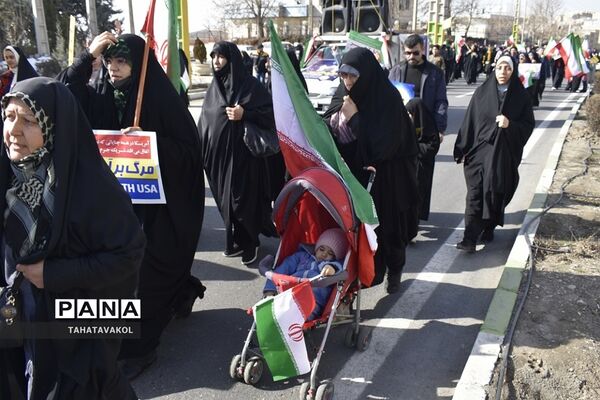 راهپیمایی ۲۲ بهمن شهرستان پردیس