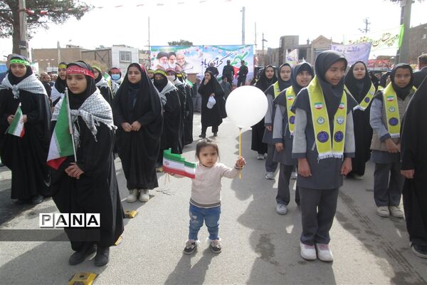 راهپیمایی 22 بهمن شهرستان خواف