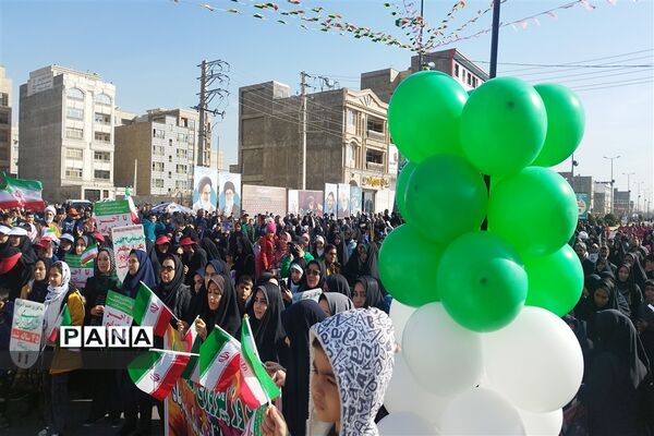 راهپیمایی باشکوه یوم‌الله ۲۲ بهمن در شهرستان ملارد
