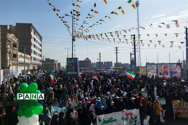 راهپیمایی باشکوه یوم‌الله ۲۲ بهمن در شهرستان ملارد