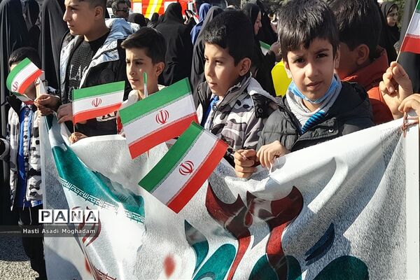 راهپیمایی باشکوه یوم‌الله ۲۲ بهمن در شهرستان ملارد