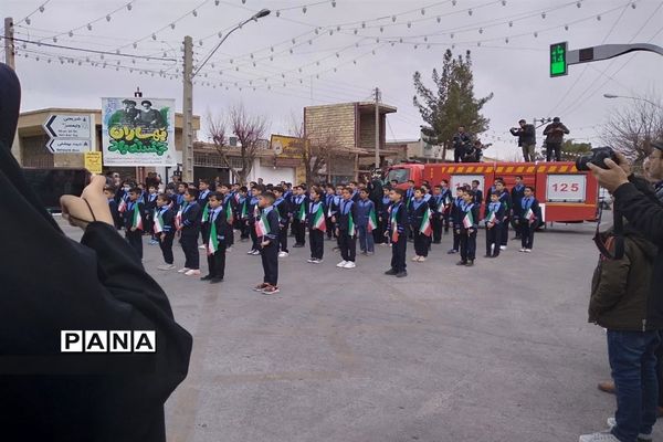برگزاری راهپیمایی 22 بهمن در کرمان