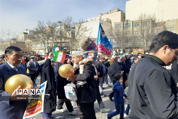 جشن چهل و پنج سالگی انقلاب اسلامی در مشهد مقدس