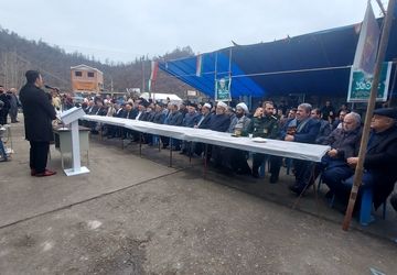 افتتاح بیمارستان صحرایی در دهستان خرجگیل 