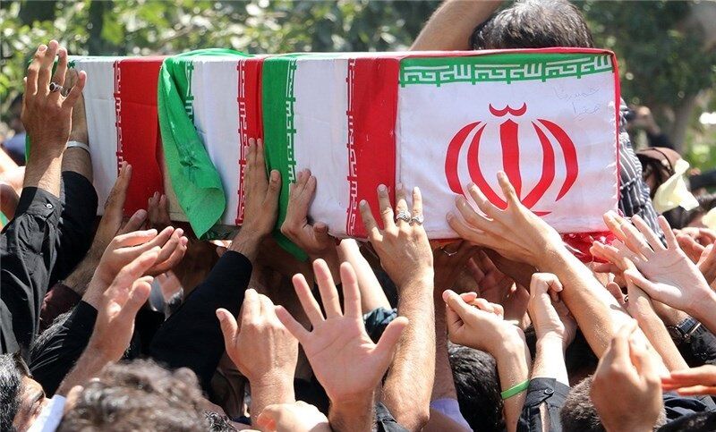 پیکرهای شهدای گمنام در سراسر کشور تشییع شدند