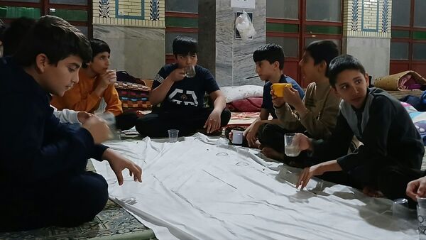  اعتکاف دانش‌آموزی در شهرستان بن