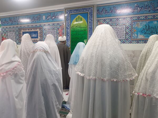 حضور مستمر دانش‌آموزان مدرسه هدی یک در مسجد 