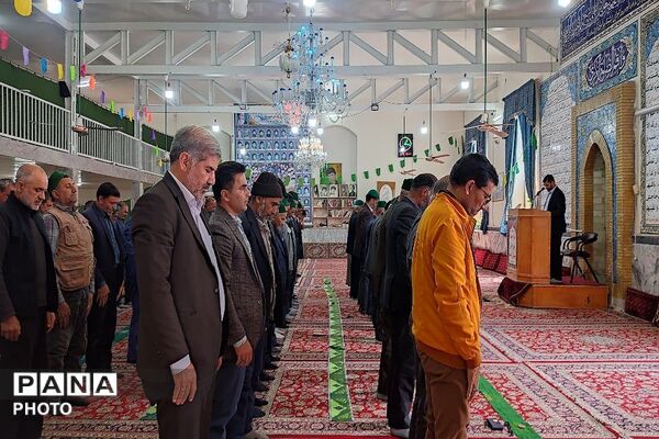 اقامه نماز عبادی سیاسی جمعه اردیبهشت ماه در شهر بار نیشابور