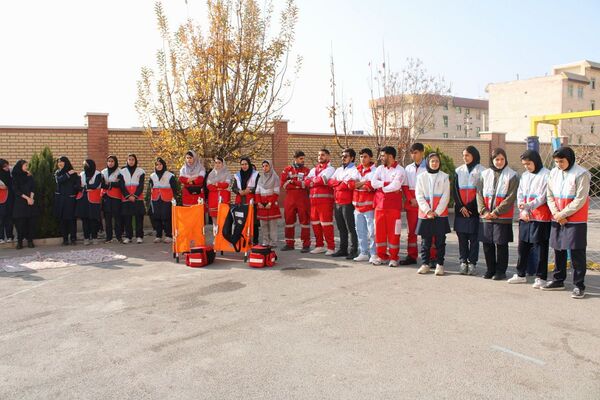 مانور سراسری زلزله و ایمنی در پردیس