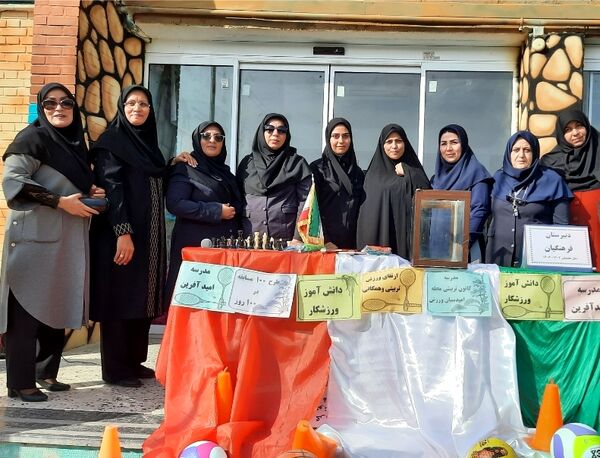 المپیاد ورزشی دبیرستان فرهنگیان ناحیه۷ مشهد 