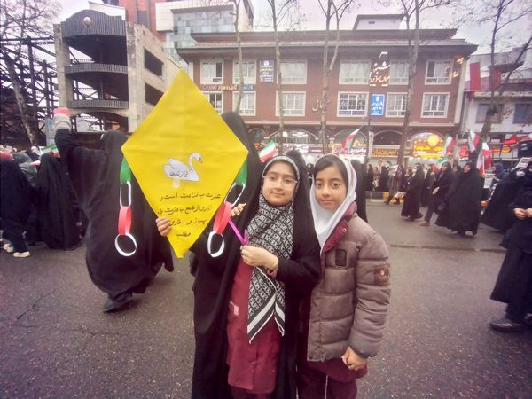 راهپیمایی 22 بهمن در لاهیجان