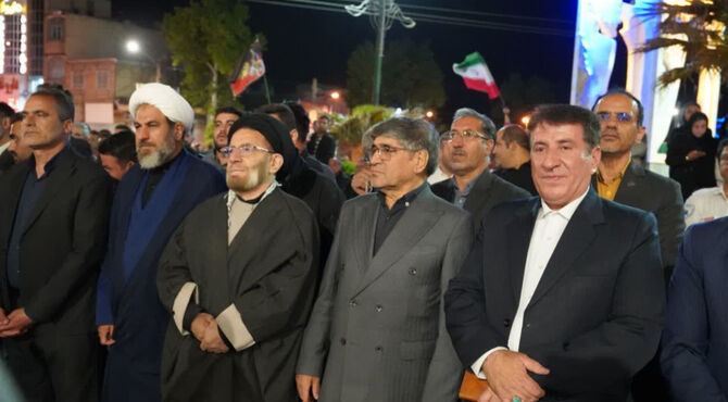 حضورنماینده ولی فقیه در لرستان در شصت وهفتمین قرار شبانه کوهدشتی ها