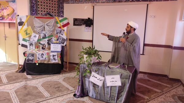 برگزاری پویش بر مدار مقاومت در گلوگاه 