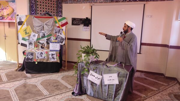 برگزاری پویش بر مدار مقاومت در گلوگاه 