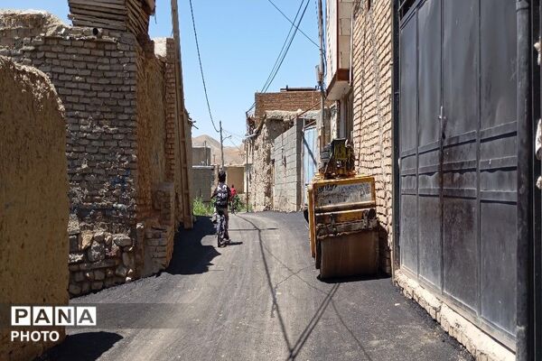 آسفالت معابر شهر بار