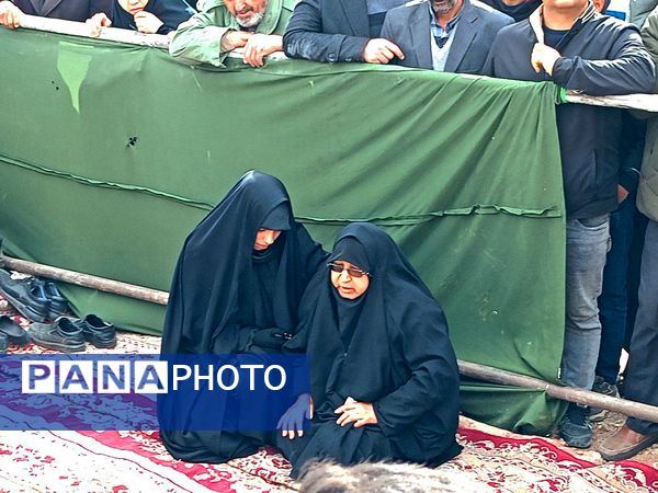 تشییع با شکوه شهید جوادحسن زاده شهید مرزبانی فراجا