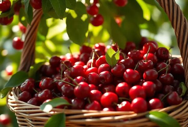برداشت گیلاس در آذربایجان شرقی