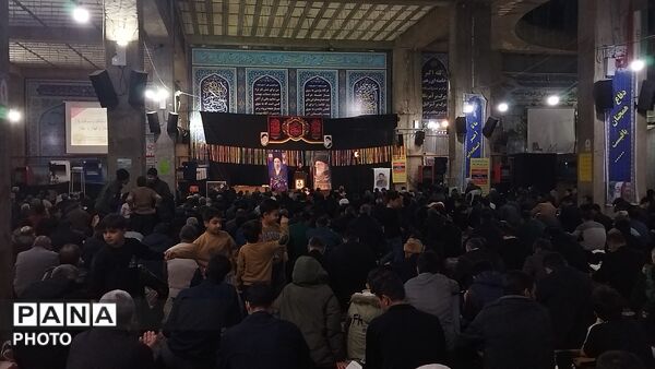 مراسم شب ۲۳ ماه رمضان در مسجد جامع نیشابور 