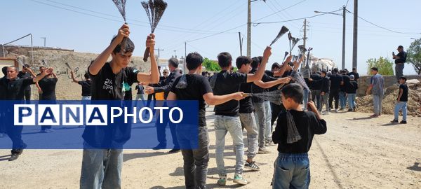 عاشورای حسینی در روستای حسین آباد شیروان