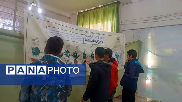 گذری بر روز اول و روز دوم نمایشگاه دهه فجر دبیرستان شاهد ابوذر غفاری