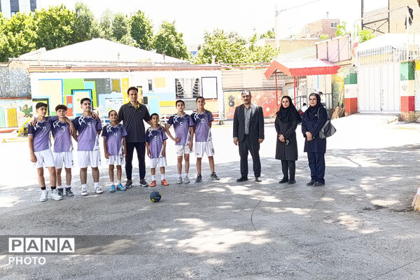 رقابت دانش‌آموزان پسر خراسان شمالی در مسابقات ورزشی تابستان ۱۴۰۵