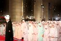 «نماز فرشته‌ها» در نخستین شب آیین بدرقه مردمی امام شهید اقامه شد