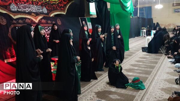 مراسم شهادت حضرت رقیه (س) در مسجد جامع شهرستان درگزین