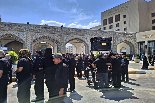 مراسم عزاداری و پیاده‌روی زائران امام رضا(ع) همزمان با سالروز شهادت